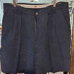 Tommy Bahama Navy Silk Short. 100%